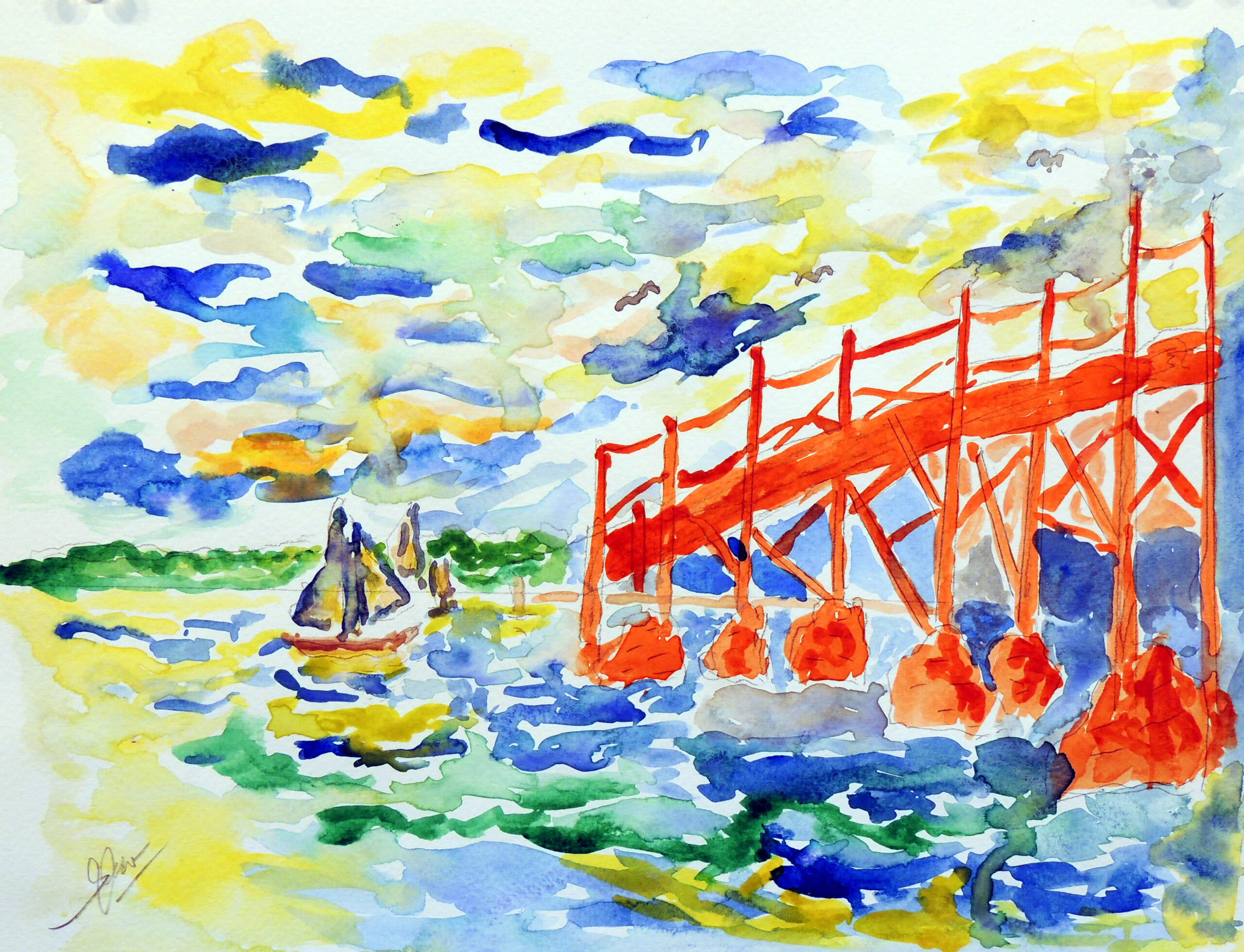 The Beautiful Bay by Robert Sok