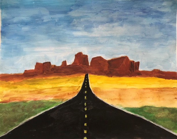 "Every Canvas is a Journey All It's Own" Landscapes of the Imagination